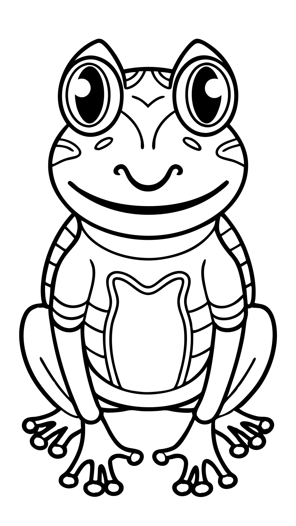 printable coloring pages of frogs